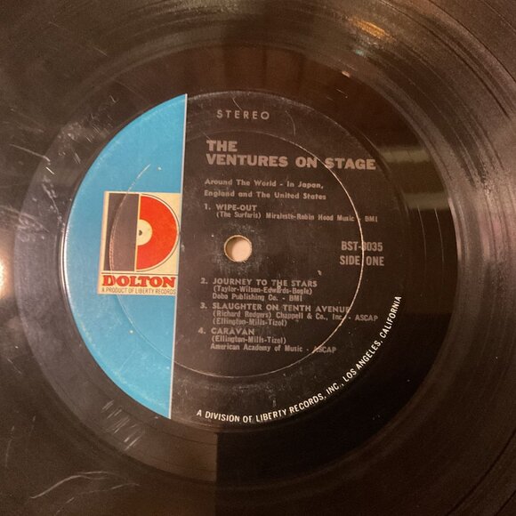 VTG The Ventures On Stage Vinyl Record Album Stereo Live Album Dolton 1965 - Picture 3 of 6